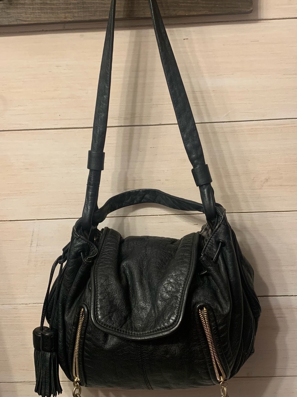 Black Leather see by Chloe Shoulder Bag - Classic Women's Hobo